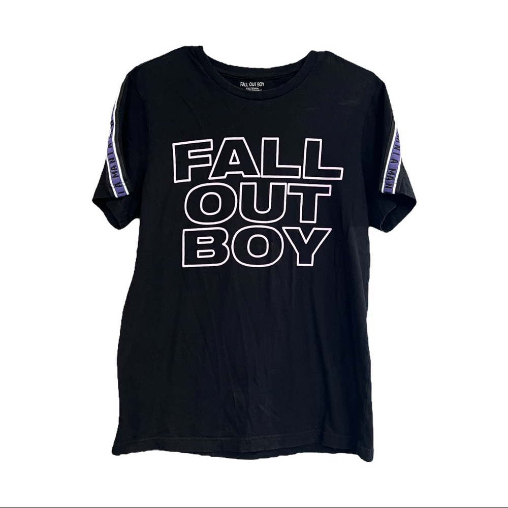 Fall Out Boy “Mania” Black T-shirt Size Small 100%Cotton